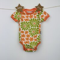 Body Kurzarm Retro flowers
