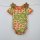 Body Kurzarm Retro flowers