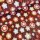 Flower power Jersey braun