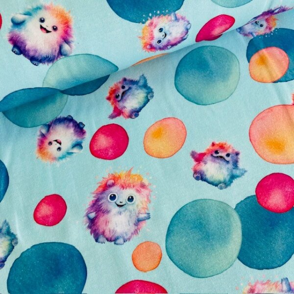 Bubblemonster Jersey türkis