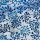 Blue leaves Jersey hellblau