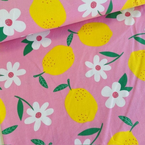 Zitronen Jersey rosa