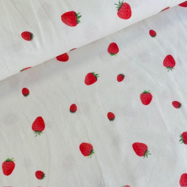 Erdbeeren Jersey offwhite