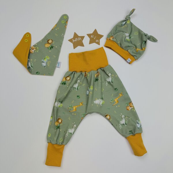 Baby-Set Wildlife grün