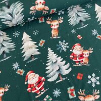Santa Claus Jersey dunkelgrün