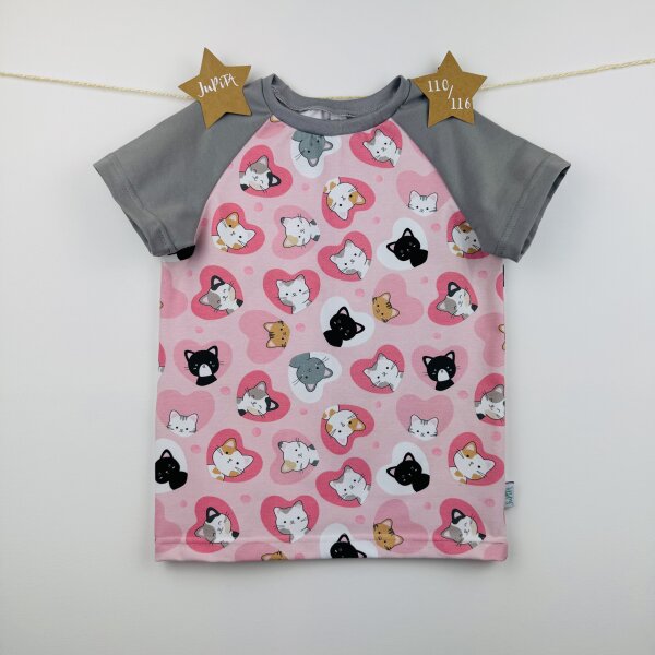 T-Shirt Kurzarm Katzen