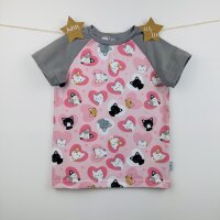 T-Shirt Kurzarm Katzen