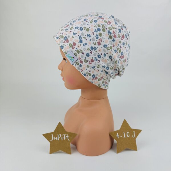 Haube Blümchen