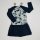 Kleid Langarm Blumen