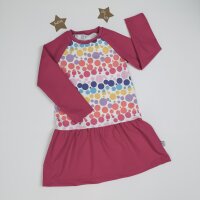 Kleid Langarm Colourful dots