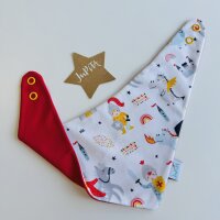3-Ecks-Tuch Ritter und Drachen