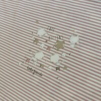 Kitty Jersey Panel rosa