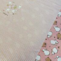 Kitty Jersey Panel rosa