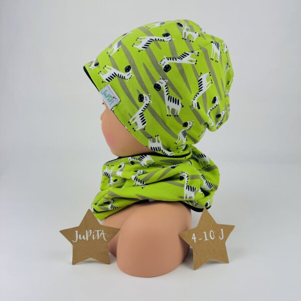 Haube & Loop Zebras