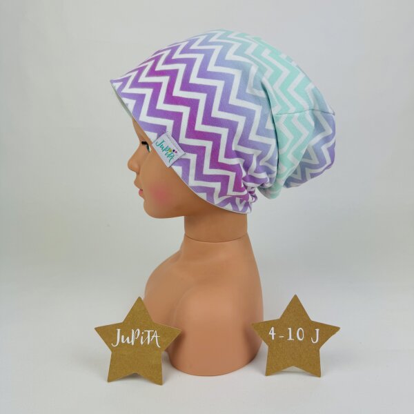 Beanie Zickzack