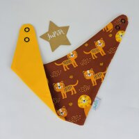 3-Ecks-Tuch Löwen und Tiger
