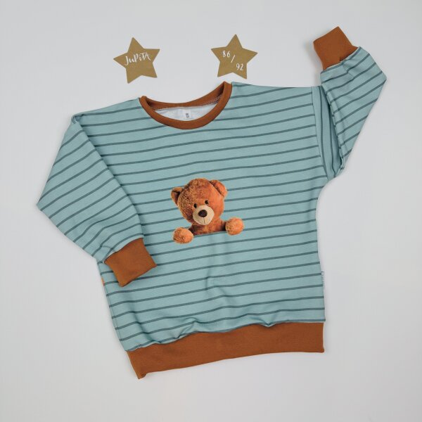 Sweater Teddy Panel