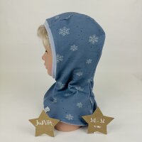 Schlupfmütze Schneeflocken