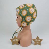 Bindemütze Löwenköpfe