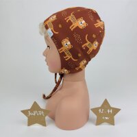 Bindemütze Löwen und Tiger