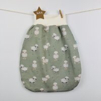 Strampelsack Schafe