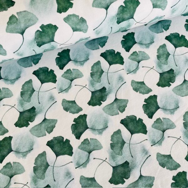 Ginkgo Jersey rohweiß