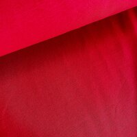 French Terry uni dunkelrot
