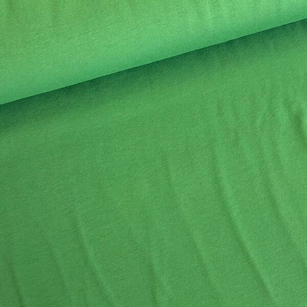French Terry uni waldgrün