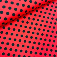 Black dots Jersey rot