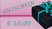 Gutschein [€ 10,00]