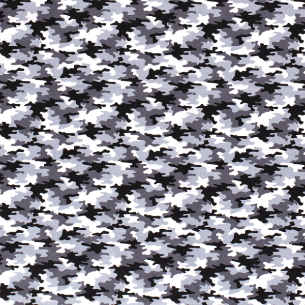 Camouflage Baumwolle grau