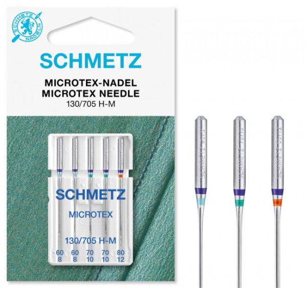 Schmetz Maschinennadeln Microtex No. 60-80