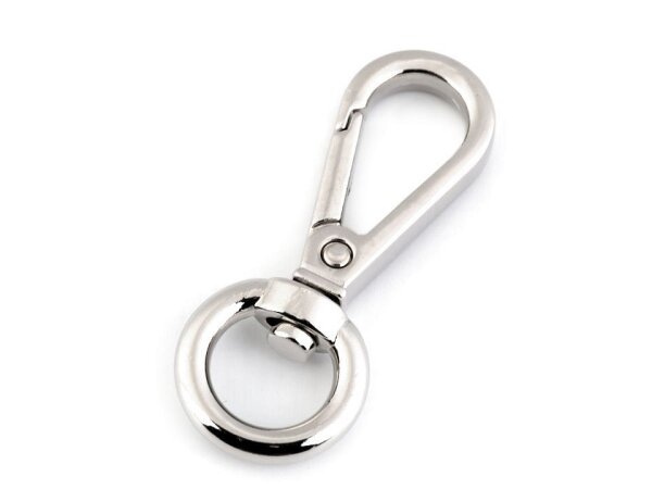 Karabiner 12mm silber