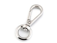 Karabiner 12mm silber