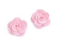 Textilblume Ø 30mm rosa