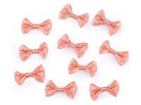 Masche getupft 20mm x 40mm lachs
