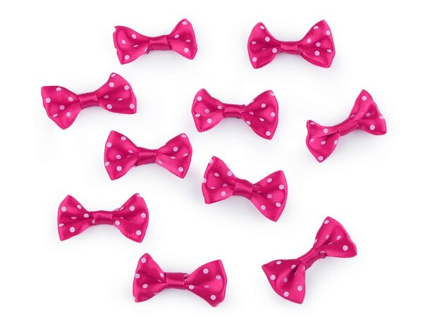 Masche getupft 20mm x 40mm pink