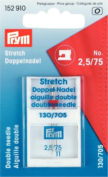 Prym Maschinennadel Twin-Stretch No. 2,5/75