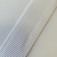 Gurtband 40mm weiß