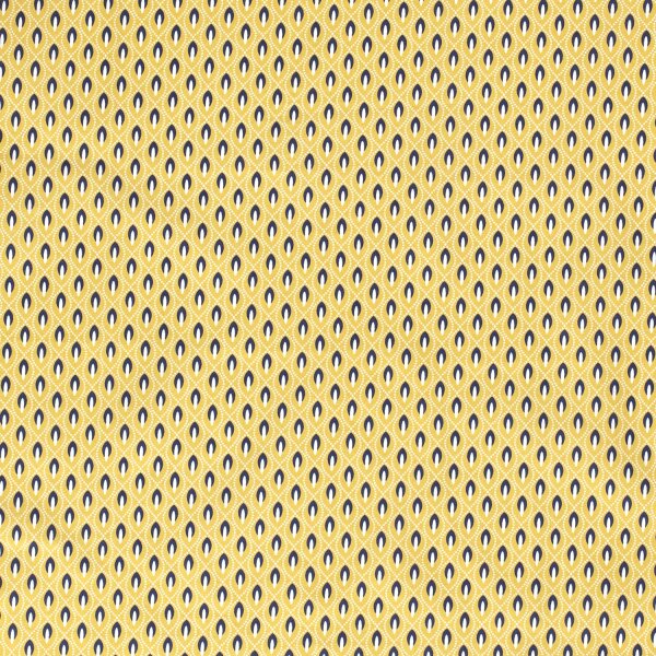 Muster Baumwolle gelb