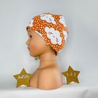 Haube Wolken orange