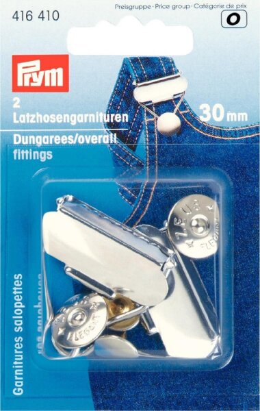 Prym Latzhosengarnitur 30mm