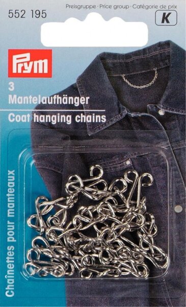 Prym Mantelaufhänger nickel