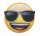 Applikation Emoji Brille