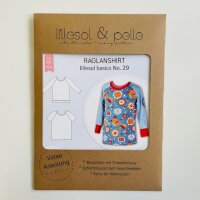 Papierschnittmuster lillesol basics No. 29 Raglan-Shirt