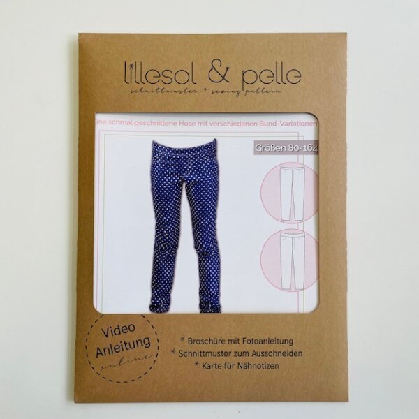 Papierschnittmuster lillesol basics No. 36 Treggings