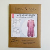 Papierschnittmuster lillesol women No. 54 Bluse Sombra