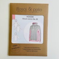 Papierschnittmuster lillesol women No. 25 Hoodie