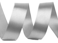 Satinband 20mm grau