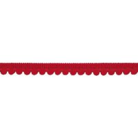 Bommelborte 6mm rot